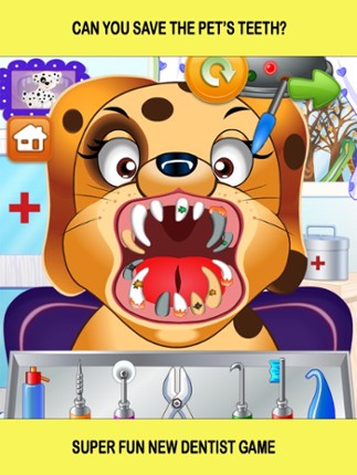 Pet Vet Dentist Doctor - Games for Kids Free screenshot