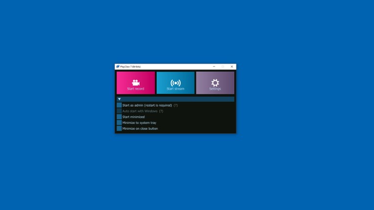 PlayClaw 7 - Game Overlays, Recording and Streaming screenshot