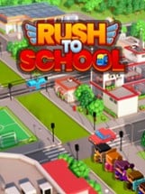 Rush to School - Road Crossing Image