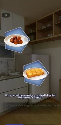 Under a Tree with Cherry Blossoms: Love with One's Back screenshot