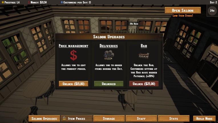 Wild West Saloon screenshot