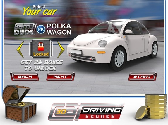 3D Car Driving Stunts - Fun simulator ride and crazy simulation adventure Image