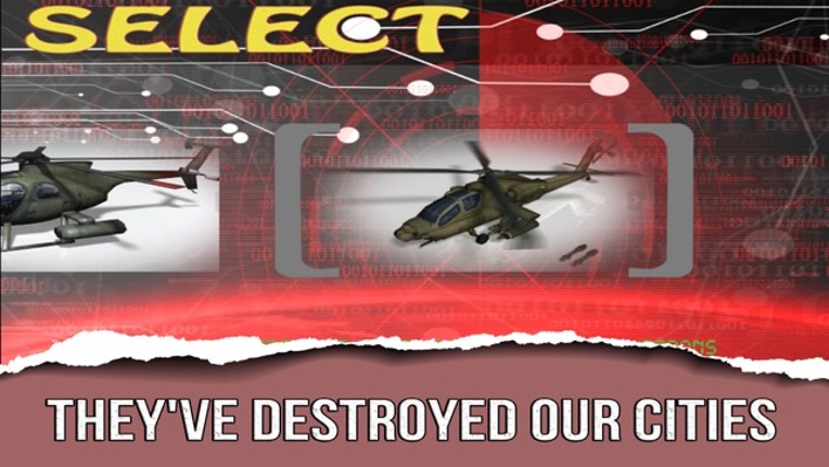 Apache War 3D- A Helicopter Action Warfare VS Infinite Sky Hunter Gunships and Fighter Jets ( arcade version ) screenshot