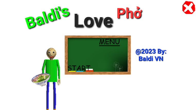 Baldi's Loves Phở Game Cover