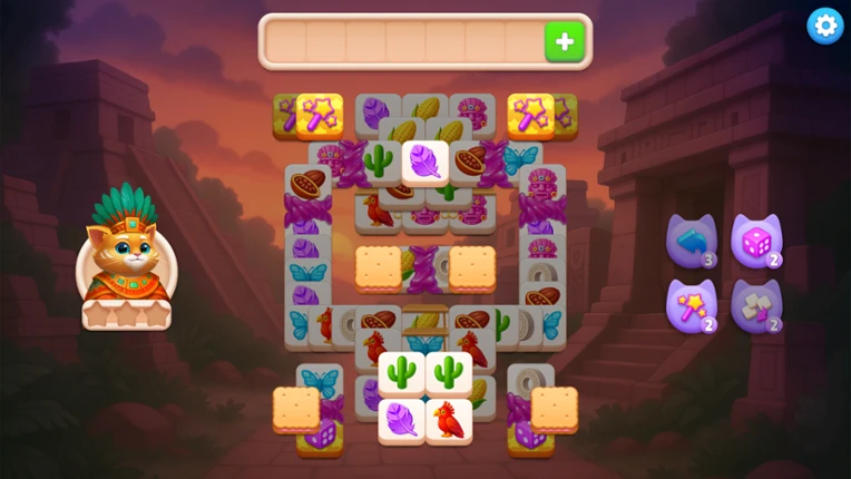 Catjong 6: Pawztec Temple screenshot
