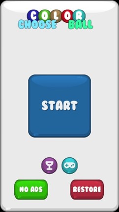 Choose Color Ball - Matching Correctly to Endless screenshot