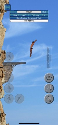 Cliff Diving Champ screenshot