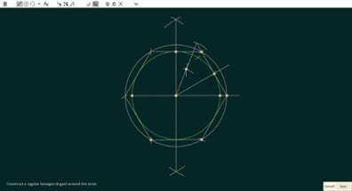 Ecocoru: Euclidean Constructions - Compass & Ruler Image