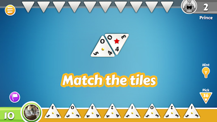 Triominos, Triangular Dominoes screenshot