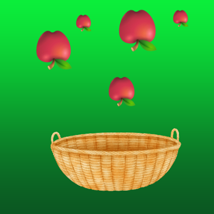Basket Apple Catch Game Image