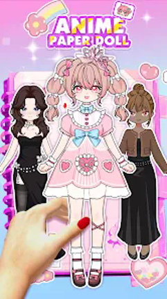Anime Paper Doll DIY: Dress Up screenshot