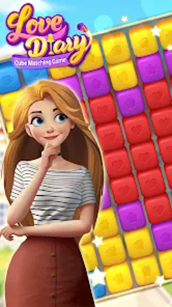 Love Diary: Cube Matching Game screenshot