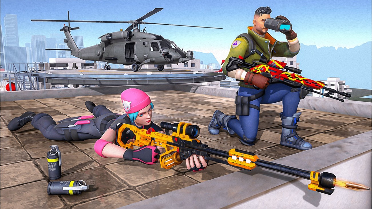 Games like FPS Commando Gun Shooting Game