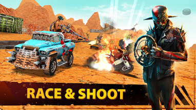 Dead Paradise Car Race Shooter Image