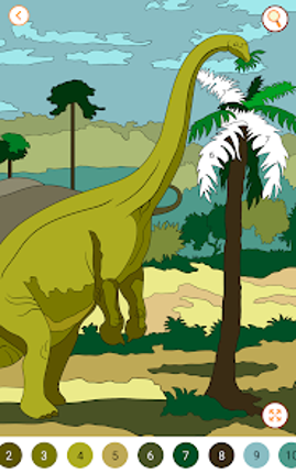 Dino Coloring Encyclopedia screenshot