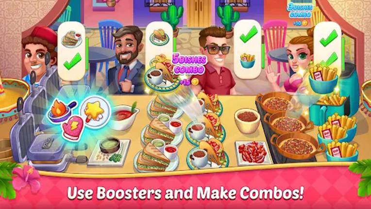 Kitchen Crush : Cooking Games screenshot