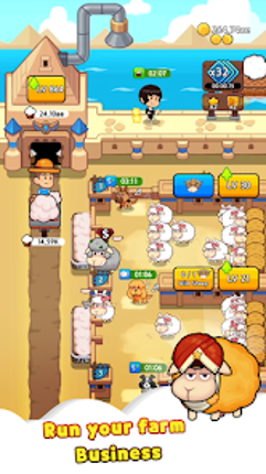 Sheep Farm : Idle Game screenshot