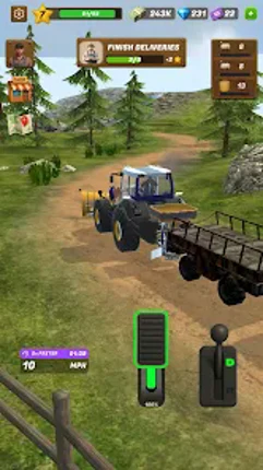 Tractor Delivery Farm screenshot