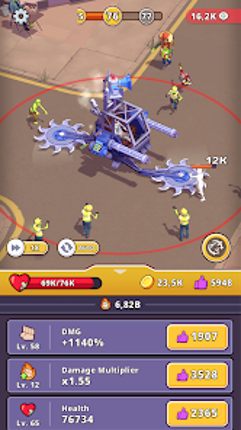 Lazy Apocalypse: Tower Defense screenshot