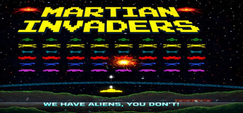 Martian Invaders Game Cover