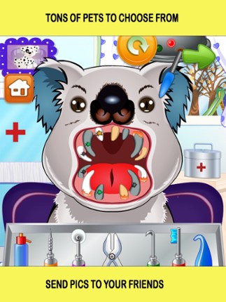Pet Vet Dentist Doctor - Games for Kids Free screenshot