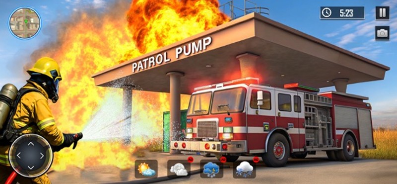 Rescue Run Offroad Snow Heroes screenshot