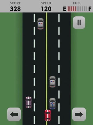 Retro Car Racing screenshot