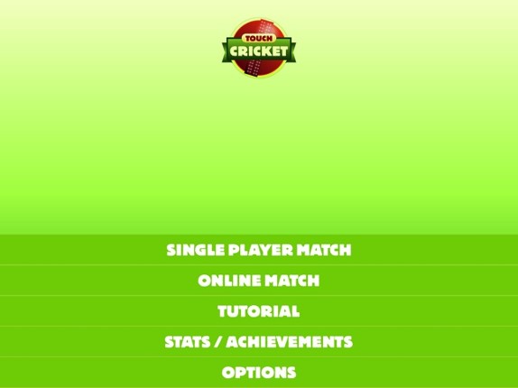 Touch Cricket screenshot