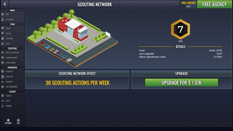 Ultimate Pro Football Coach screenshot