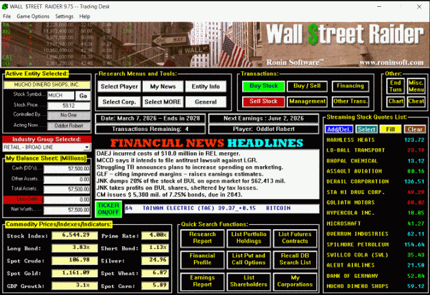 Wall Street Raider Image