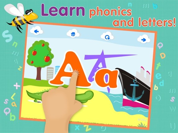 ABCs alphabet phonics games for kids based on Montessori learining approach screenshot