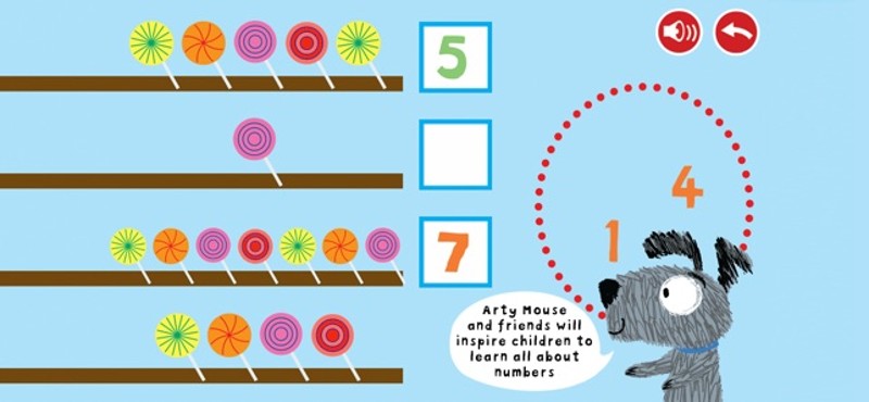 Arty Mouse Numbers screenshot