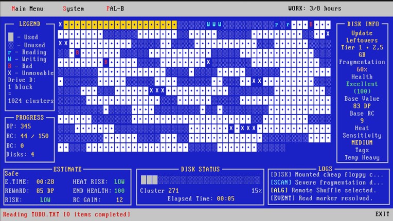 Defrag Incremental screenshot