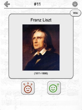 Famous Composers of Classical Music: Portrait Quiz screenshot