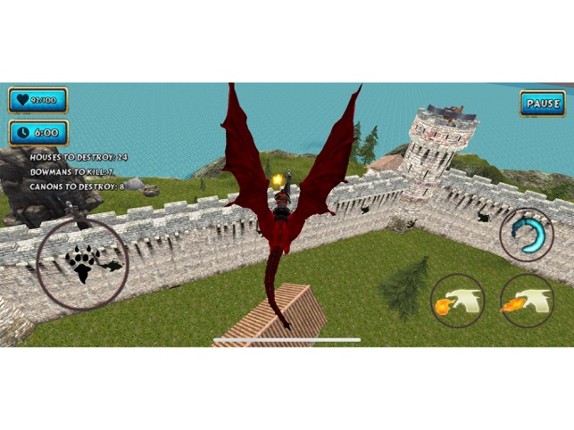 Fire Flying Dragon Simulator screenshot