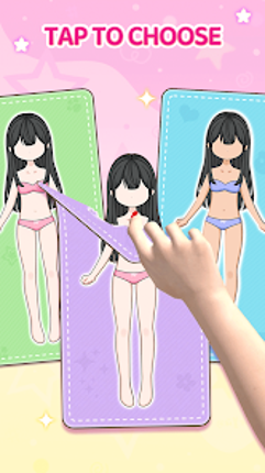 Anime Paper Doll DIY: Dress Up Image