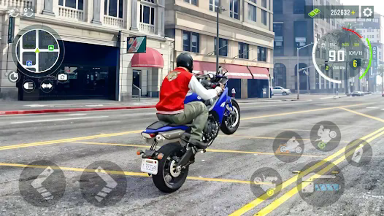 Traffic Bike City Driving Image