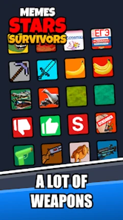 Meme Stars Survivors Brain Mem screenshot