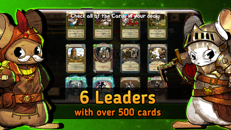 Ratropolis : CARD DEFENSE GAME screenshot