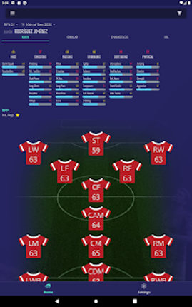 FCM Career Mode FC25 Database screenshot