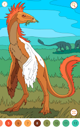 Dino Coloring Encyclopedia screenshot