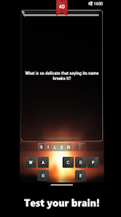 Riddles. Just riddles. Image