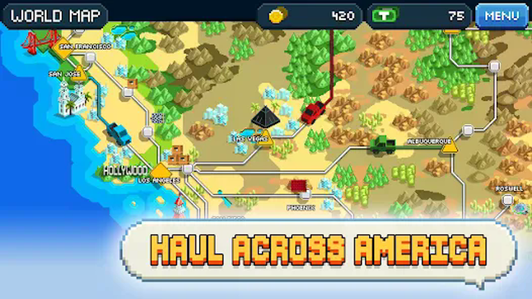 Pocket Trucks: Route Evolution screenshot