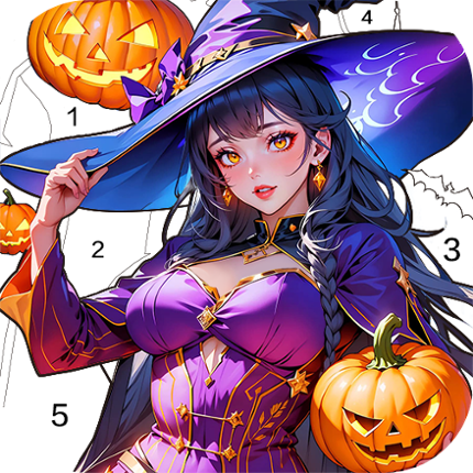 Halloween Coloring Games Image