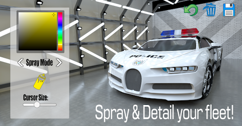 Police Car Drift Simulator screenshot