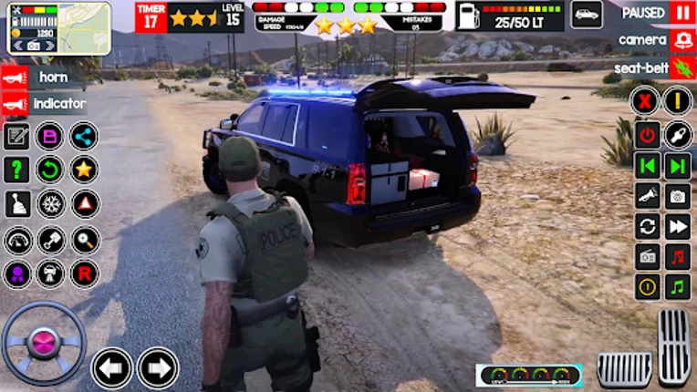 Police Sim Police Car Game Image