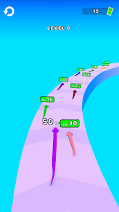 Colorful Snake: Match Color screenshot