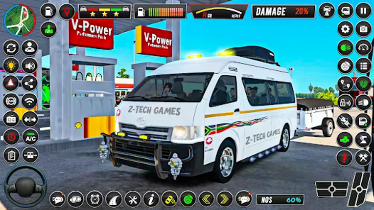 Bus Simulator 3D Euro Bus Game screenshot