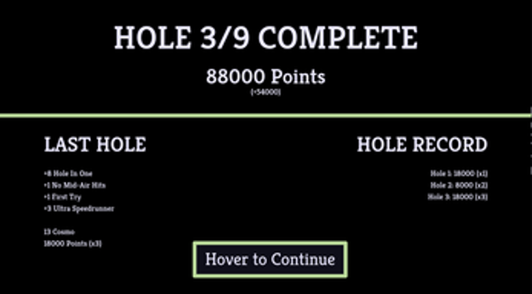 「Golf In Space」Intermediate Navigation Training Module, Gravity Section (Second National Games Commission) Image