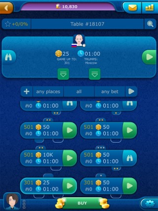 Online Clabber LiveGames screenshot